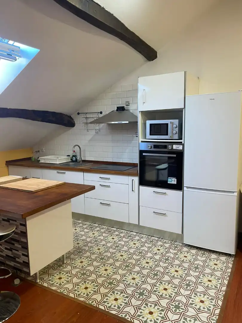 Küche von Wohnung zur Miete in Ferrol mit Abstellraum und Möbliert