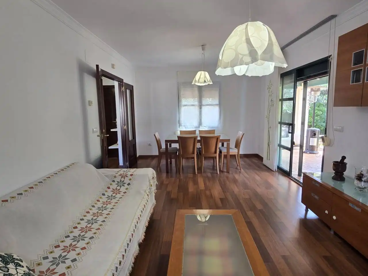 Living room of Houses for rent in Riba-roja de Túria  with Air Conditioner, Heating and Private garden