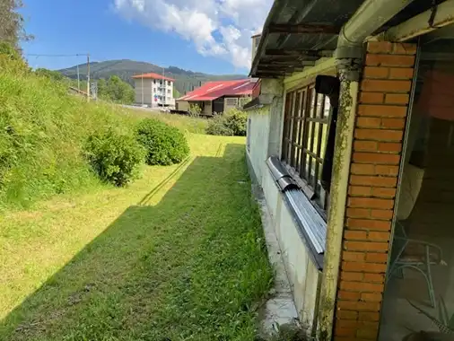 Vista exterior de Finca rústica en venta en Mungia con Calefacción, Jardín privado y Terraza