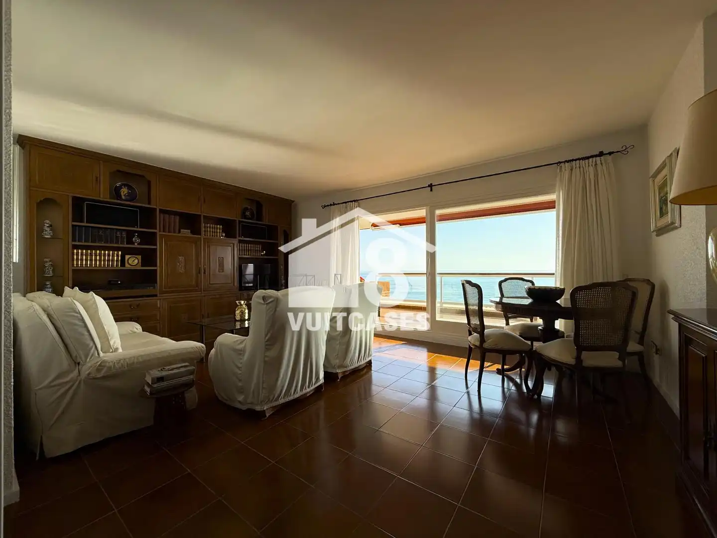 Living room of Flat for sale in Sant Vicenç de Montalt  with Heating, Private garden and Terrace