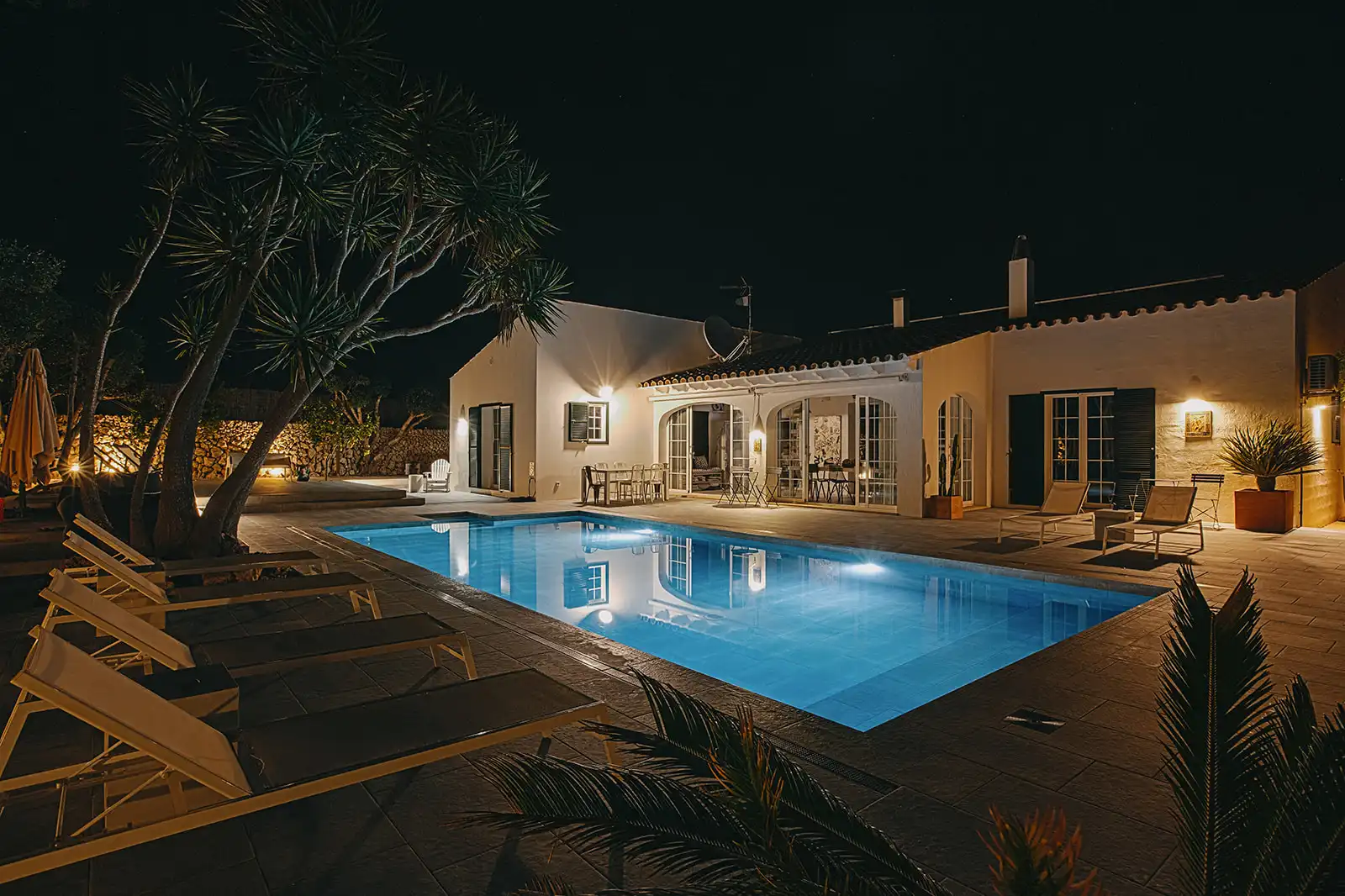 Piscina de Casa o xalet en venda en Es Castell amb Aire condicionat, Jardí privat i Terrassa