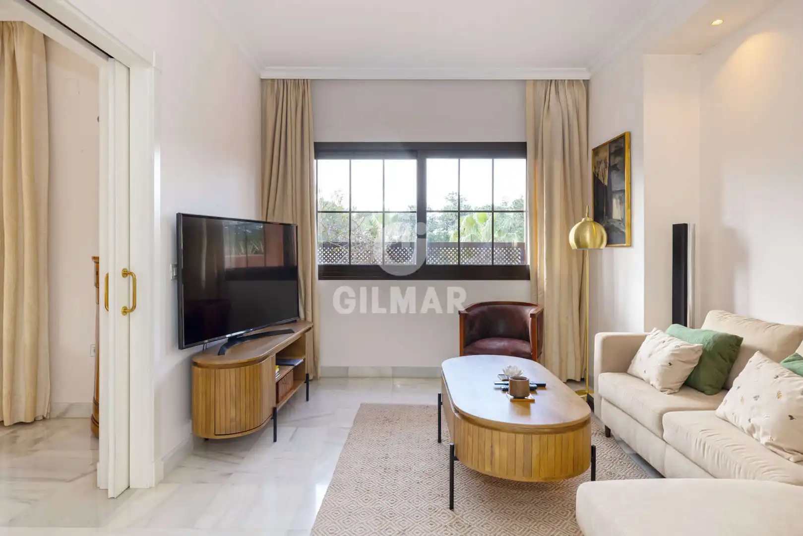 Living room of Duplexes for sale in Estepona  with Heating, Private garden and Storage room