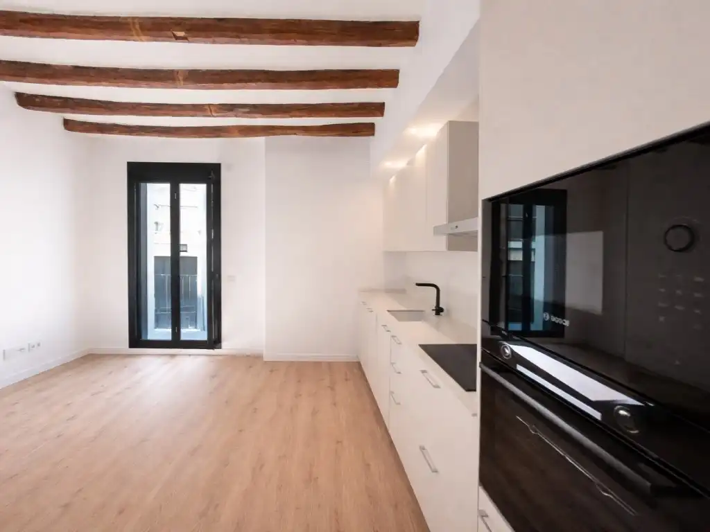 Cuina de Pis de lloguer en Vilafranca del Penedès amb Aire condicionat, Calefacció i Forn