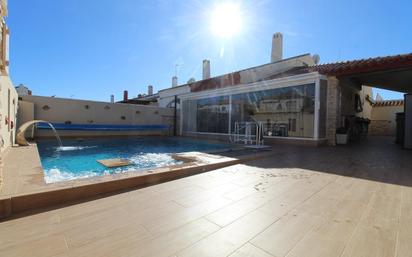 Swimming pool of House or chalet for sale in Pilar de la Horadada  with Air Conditioner, Heating and Private garden