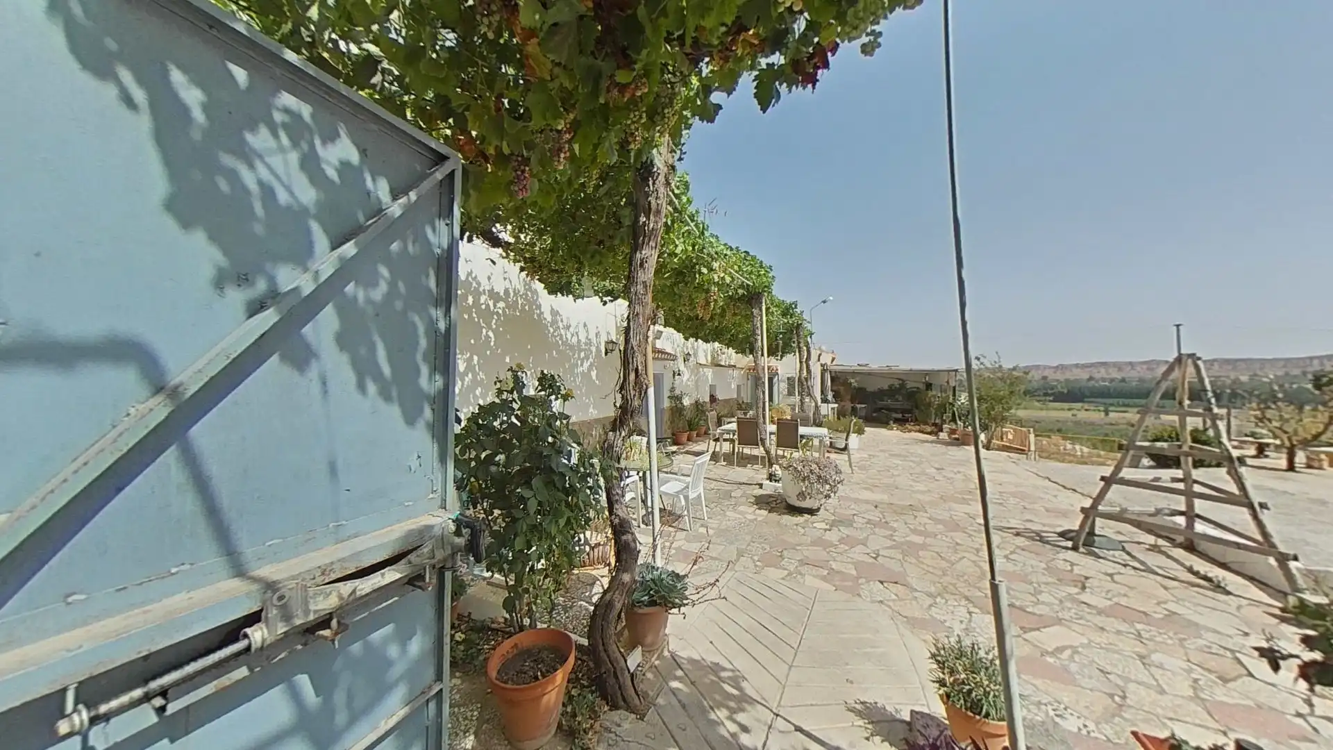 Terraza de Finca rústica en venta en Guadix con Jardín privado, Trastero y Piscina