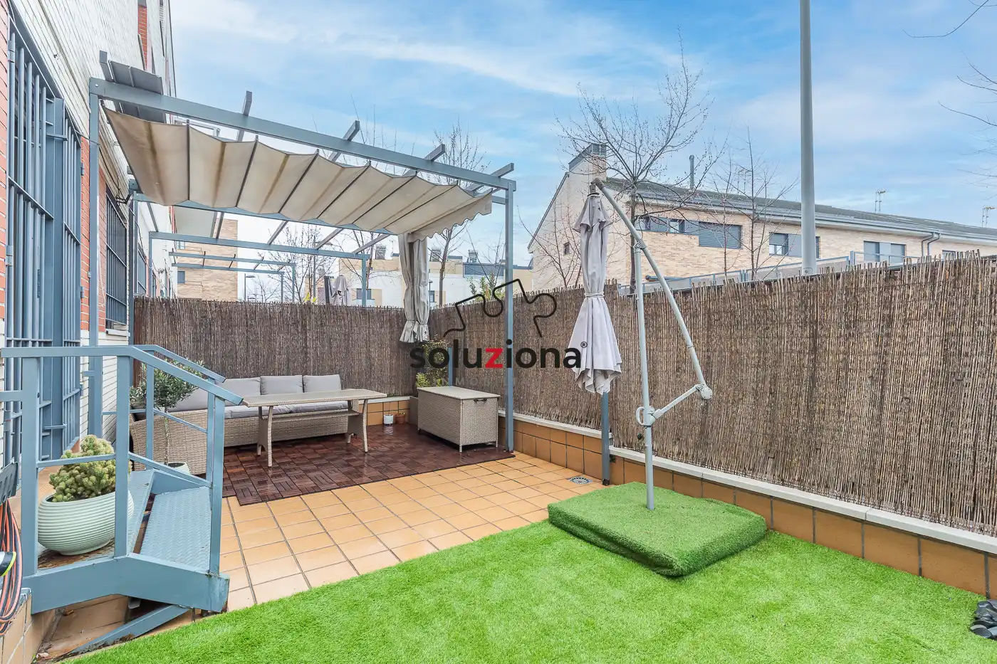 Terrassa de Pis en venda en Getafe amb Aire condicionat, Calefacció i Jardí privat