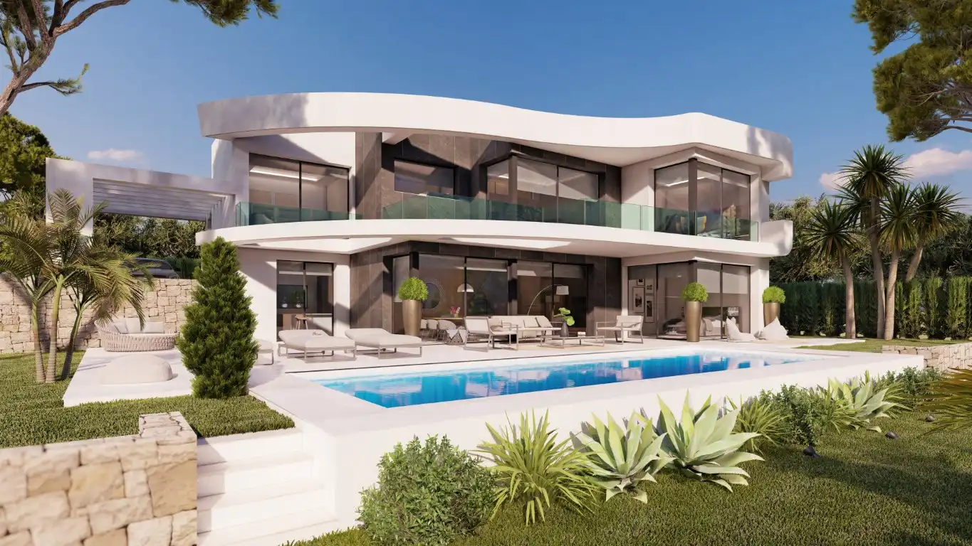 Villa con terrazza in vendita a Marisol Park - Ortembach - Los Almendros