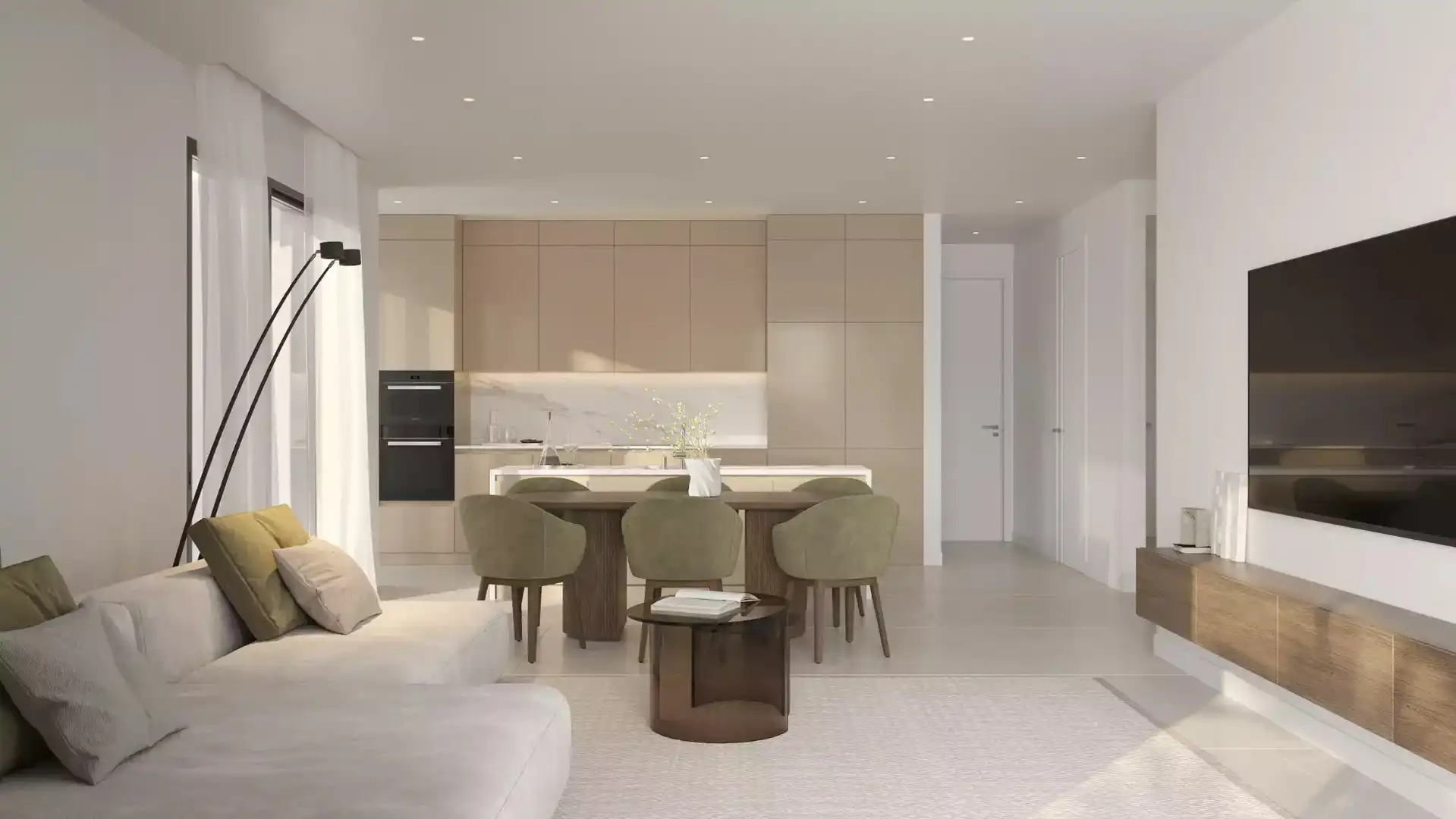 Kitchen of Flat for sale in Costa Natura