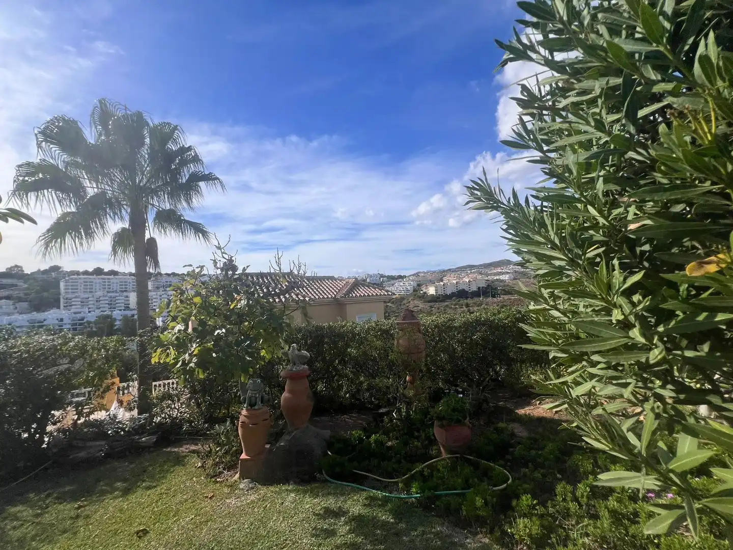 Jardín de Casa o chalet en venta en Mijas con Aire acondicionado, Jardín privado y Trastero