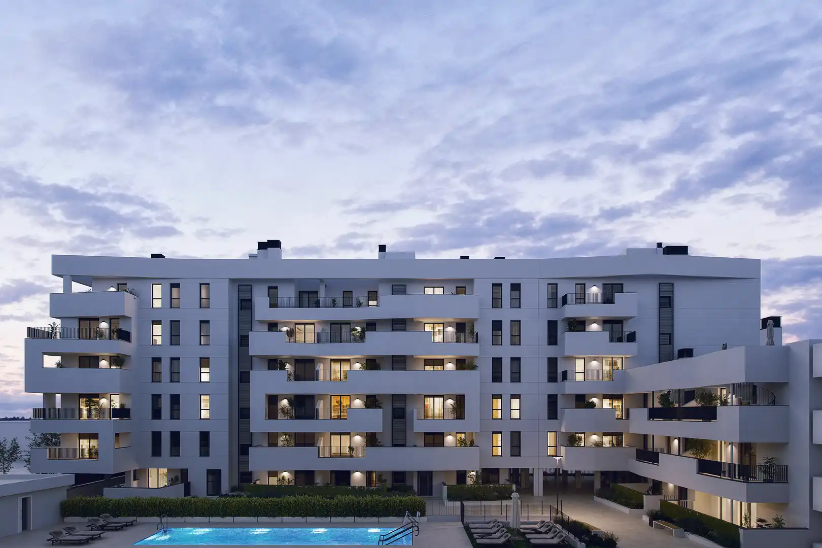 Vista exterior de Piso en venta en  Sevilla Capital con Aire acondicionado, Terraza y Trastero