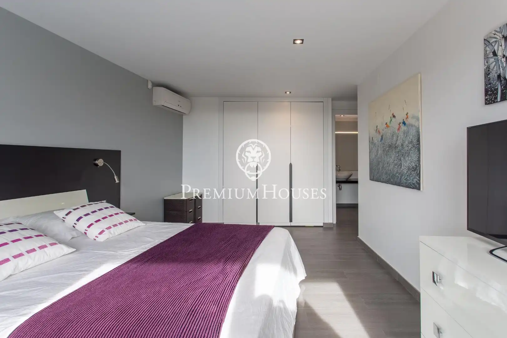 Bedroom of Houses for rent in Cabrils  with Air Conditioner, Heating and Private garden