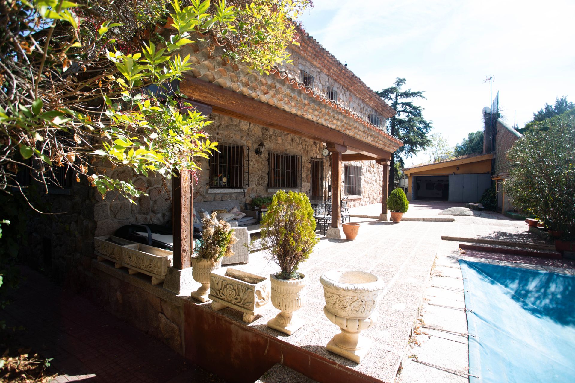 Garden of House or chalet for sale in Galapagar  with Private garden, Terrace and Storage room