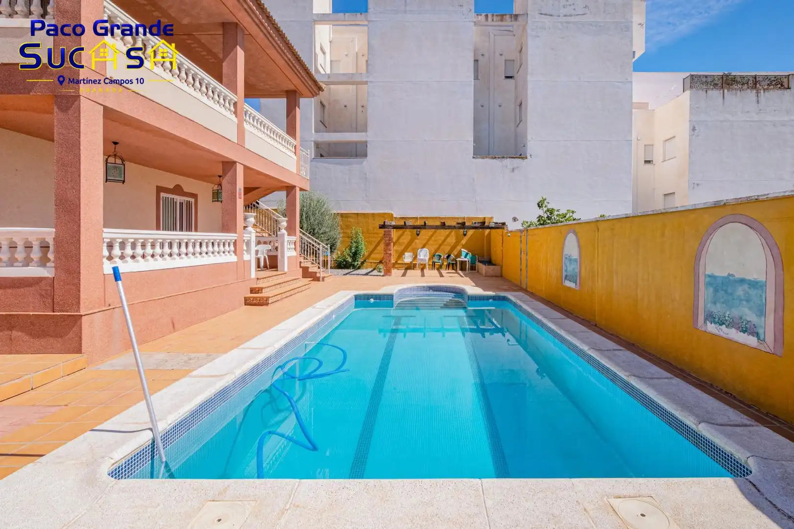 Piscina de Casa o chalet en venta en Láchar, Granada