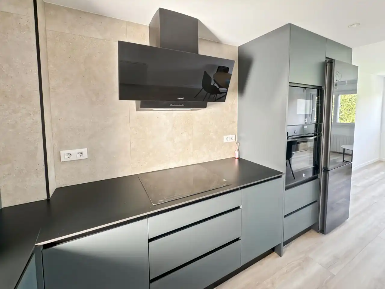 Kitchen of Flat for sale in Madrid  with Heating