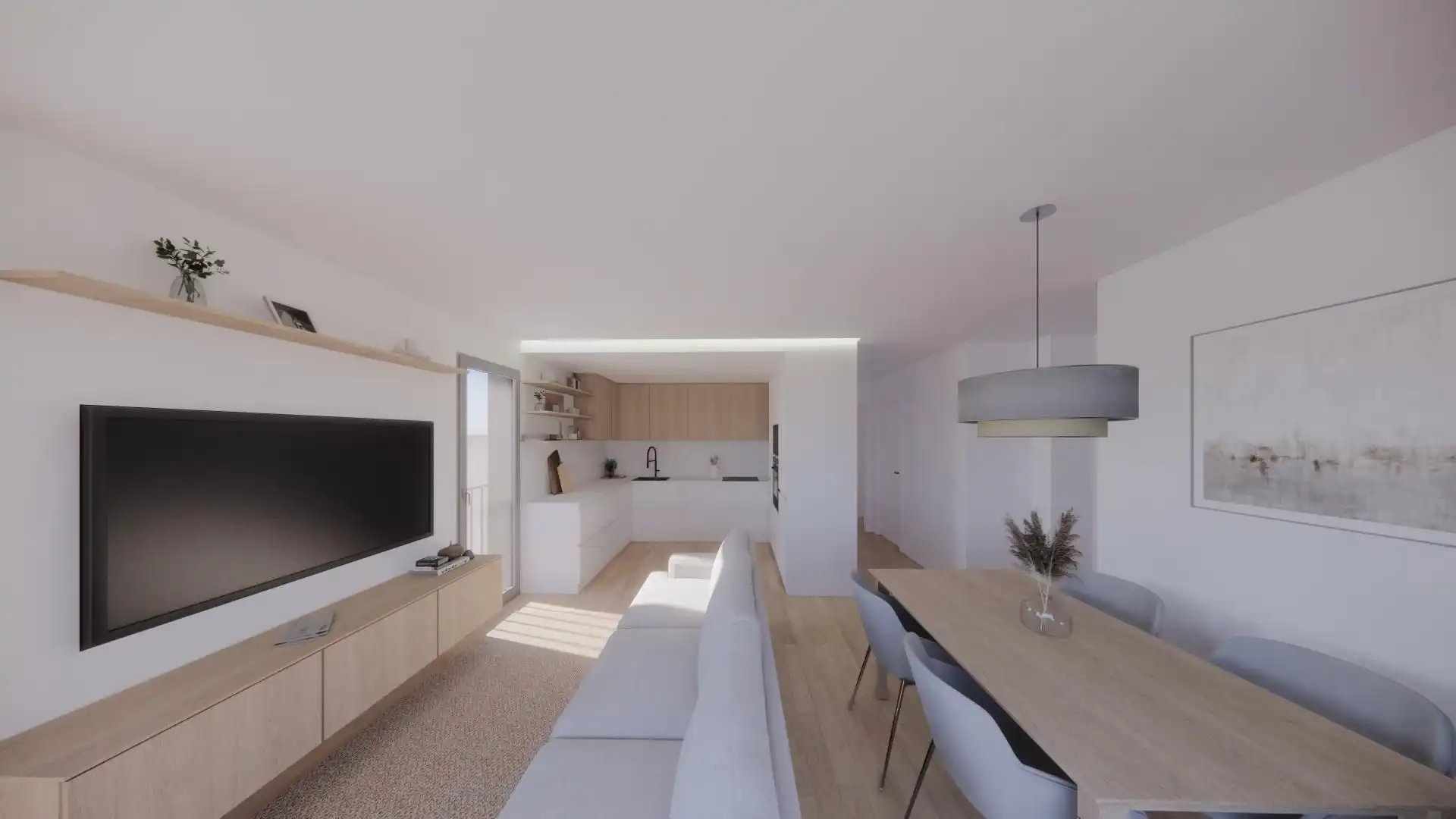 Sala de estar de Piso en venta en Sabadell con Aire acondicionado y Calefacción