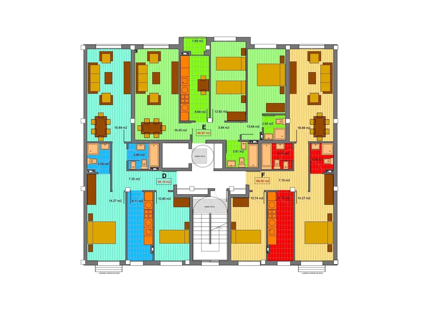 Apartamento en venta en Zona Alta