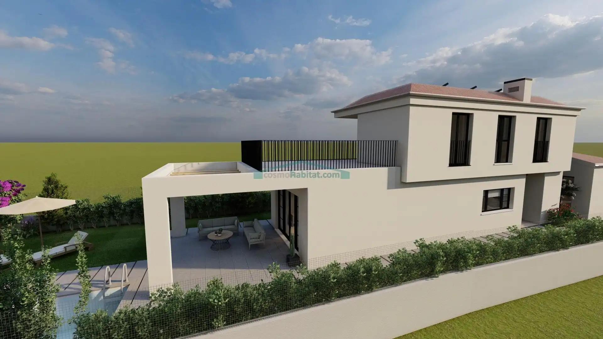 Terraza de Residencial en venta en Valencia