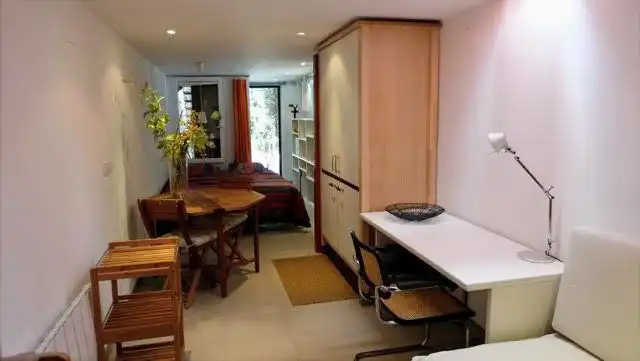 Estudio de alquiler en Madrid con Calefacción, Jardín privado y Piscina