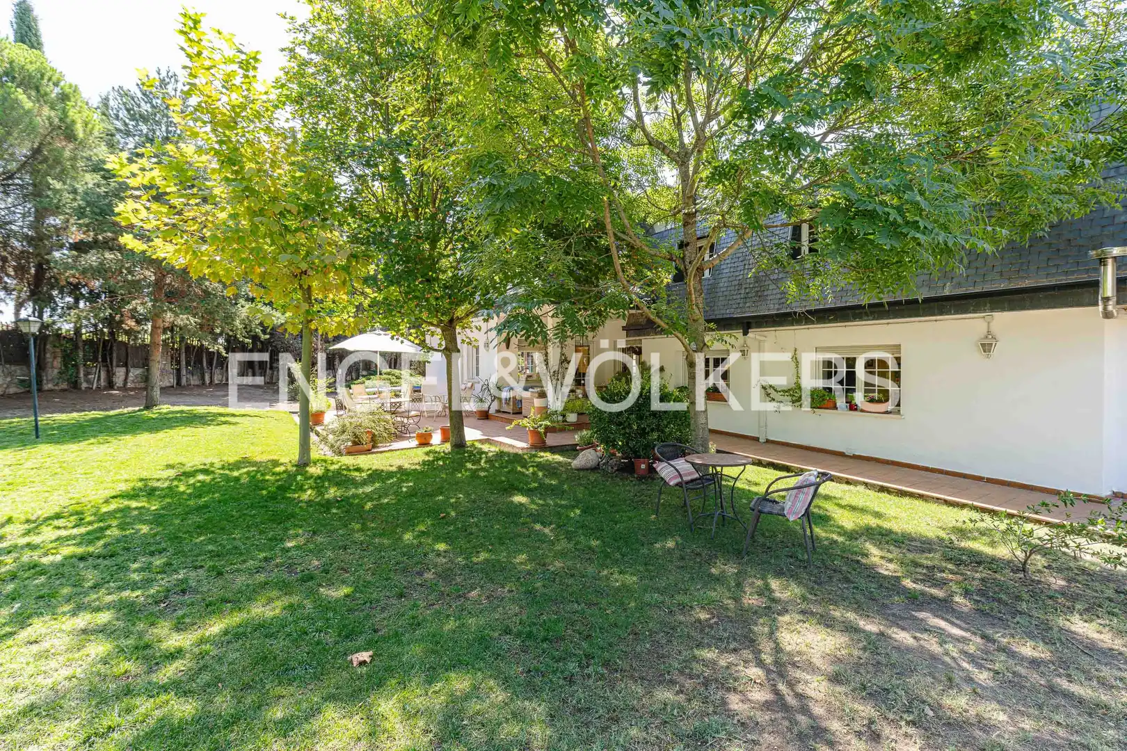 Jardín de Casa o chalet en venta en Las Rozas de Madrid con Aire acondicionado, Calefacción y Jardín privado