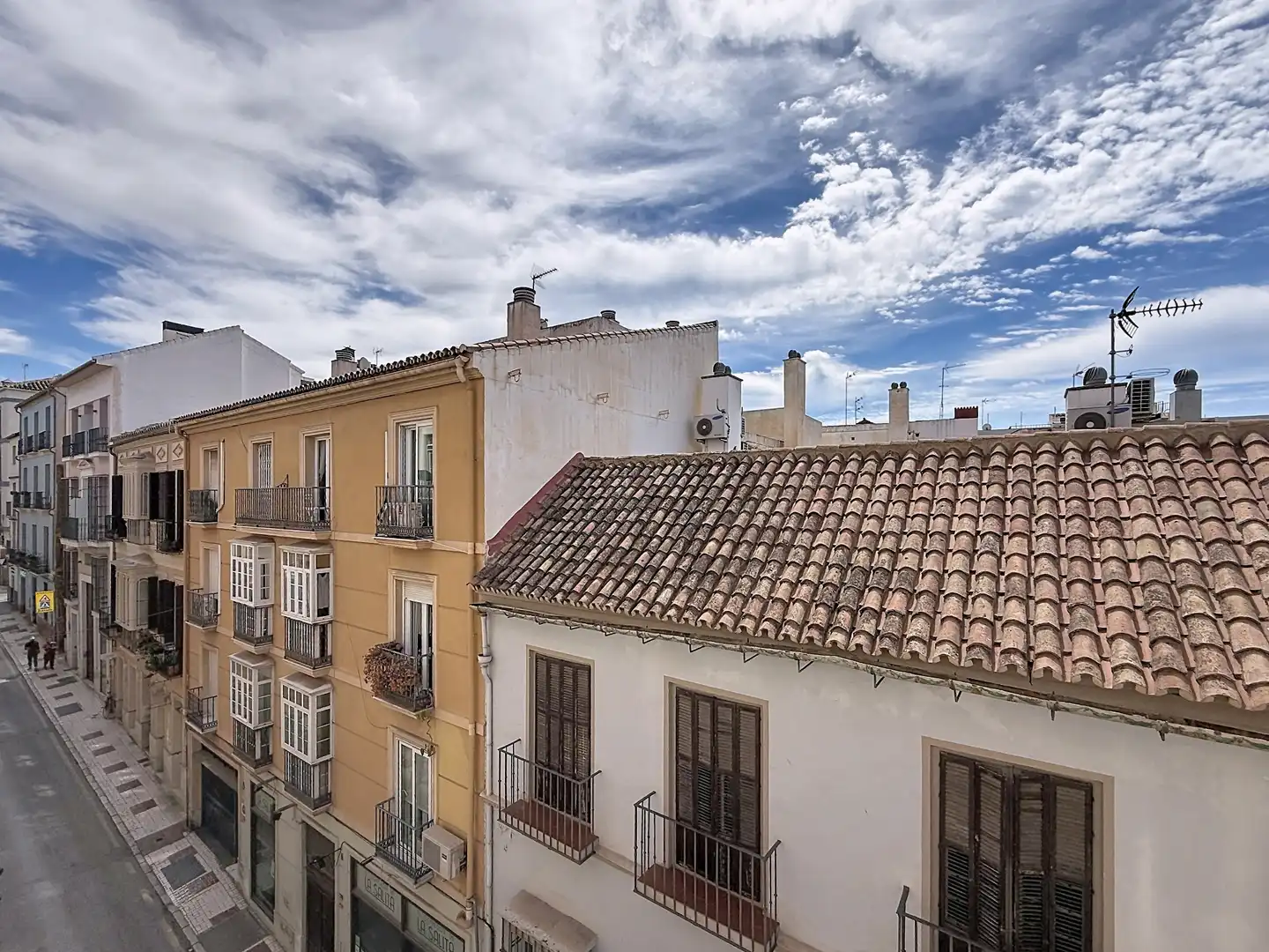 Exterior view of Flat for sale in Málaga  with Air Conditioner