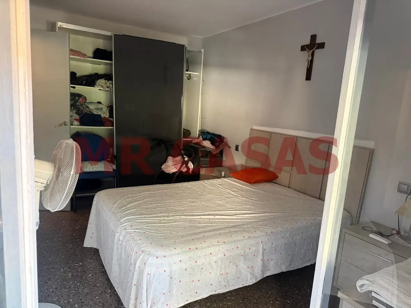 Bedroom of Flat for sale in Rubí  with Air Conditioner and Balcony