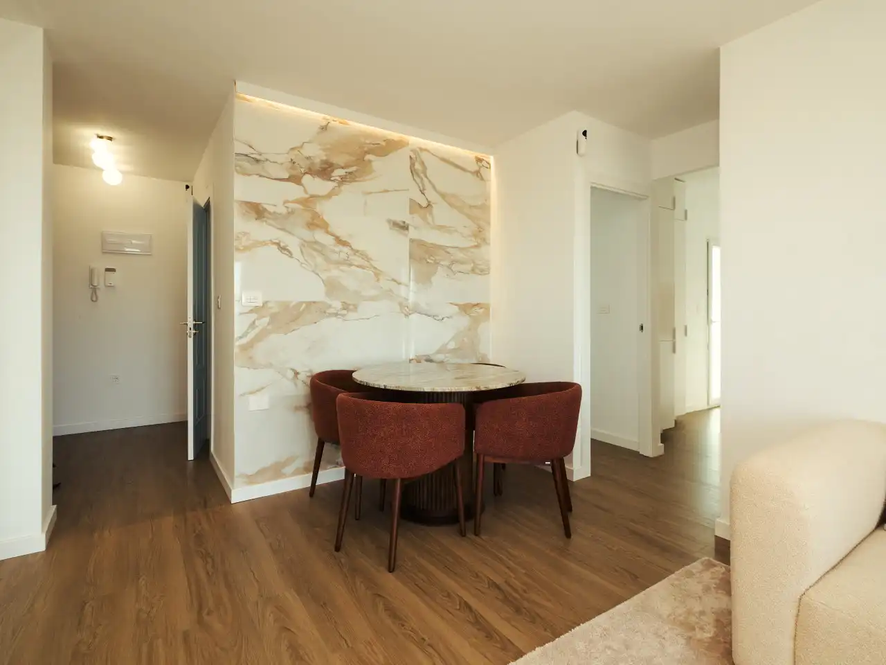 Esszimmer von Wohnungen zum Verkauf in Torrevieja mit Klimaanlage, Heizung und Terrasse