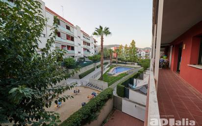 Terrasse von Wohnung zum verkauf in Sentmenat mit Balkon