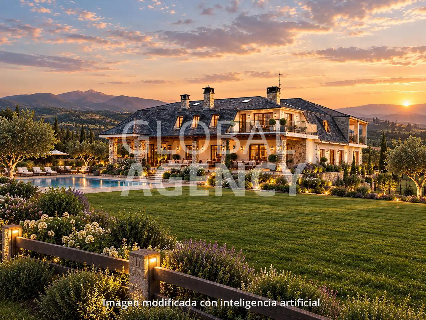 Jardí de Finca rústica en venda en Dehesa – El Soto