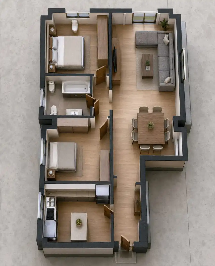 Flat for sale in Churriana de la Vega  with Air Conditioner, Heating and Furnished