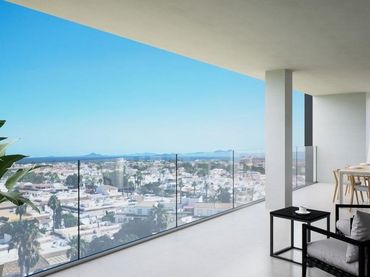 Penthouse mit Pool zum Verkauf in Los Narejos - Punta Calera