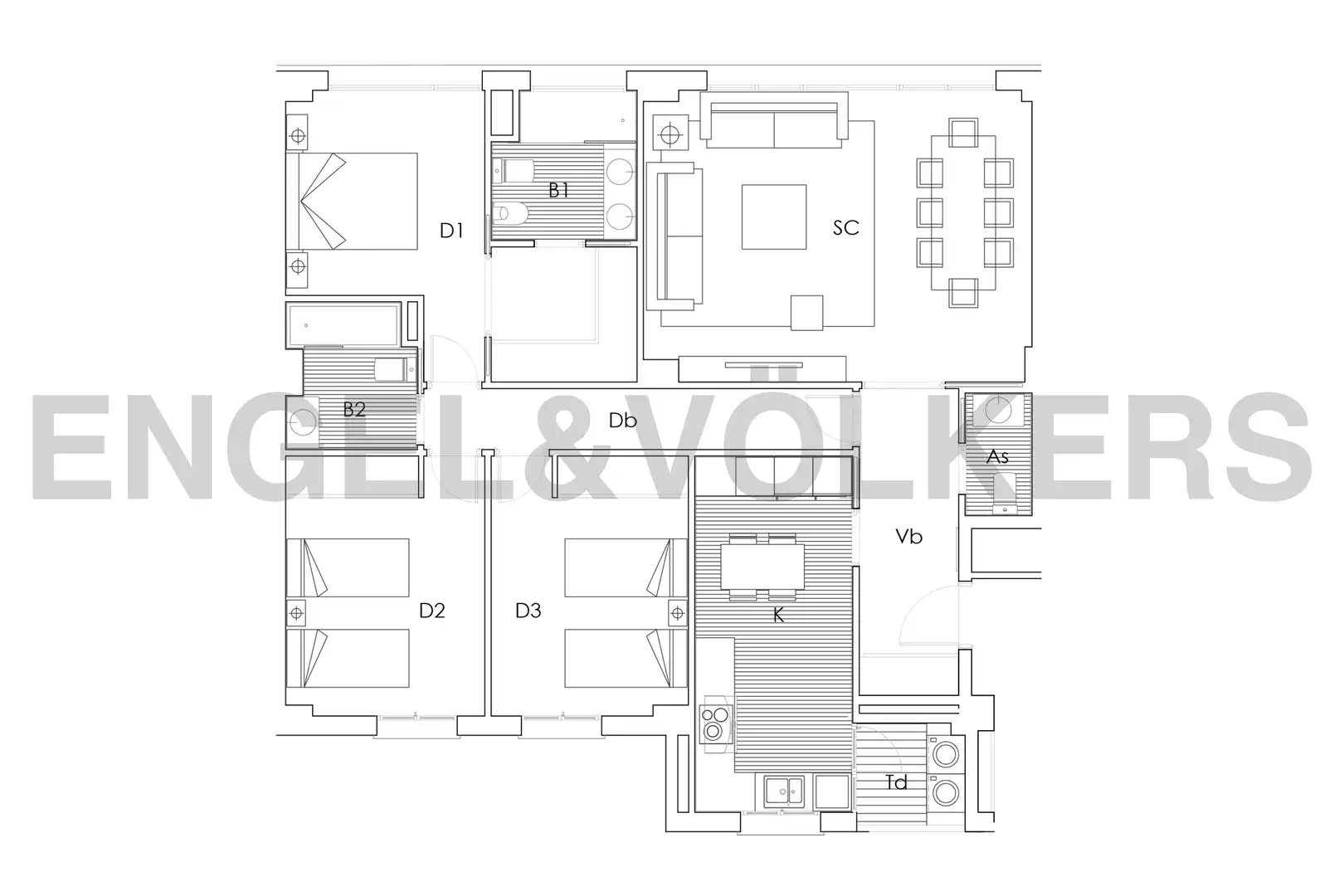 Flat with pool to rent in Chamberí, imagen 44