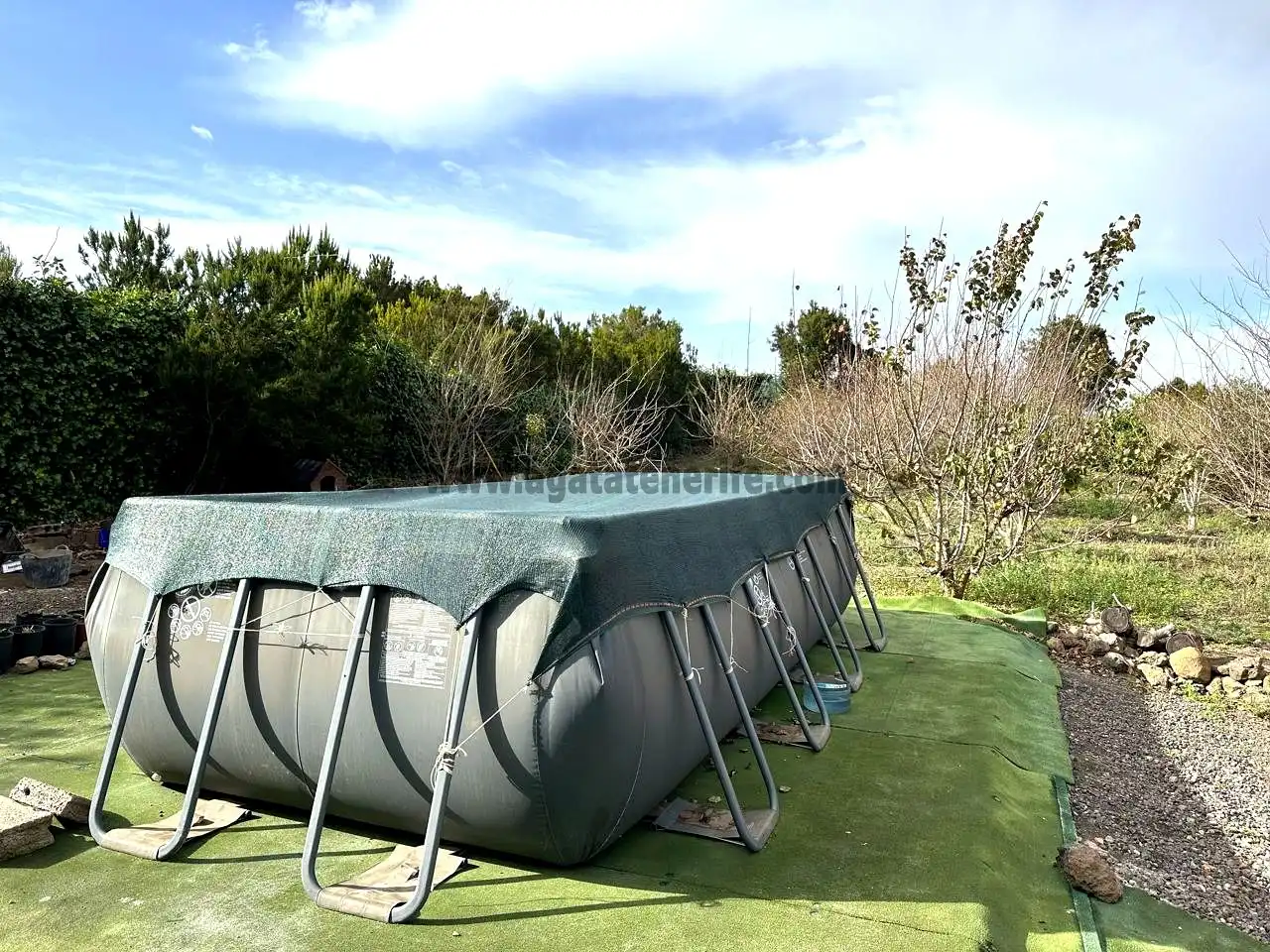 Piscina de Finca rústica en venda en El Tanque