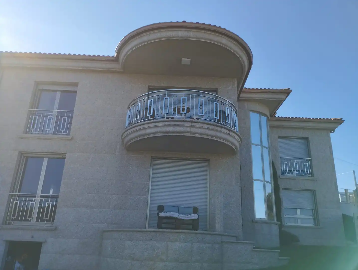 Exterior view of Houses for rent in Sanxenxo  with Air Conditioner, Private garden and Terrace