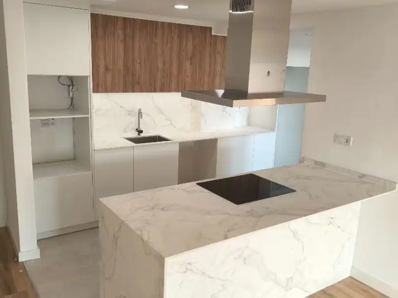 Kitchen of Flat for sale in Alicante / Alacant  with Air Conditioner, Terrace and Balcony