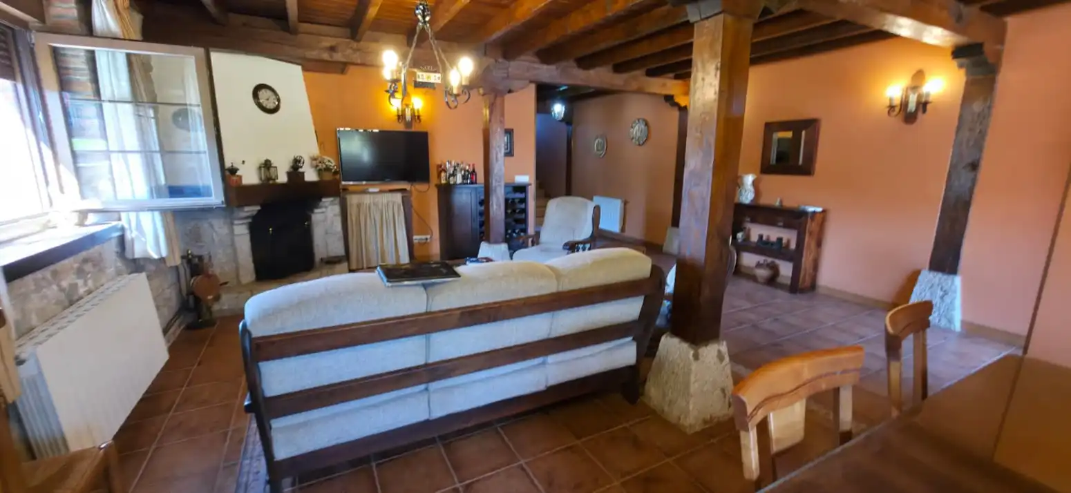 Sala de estar de Casa o chalet en venta en Ribamontán al Mar con Calefacción, Jardín privado y Parquet