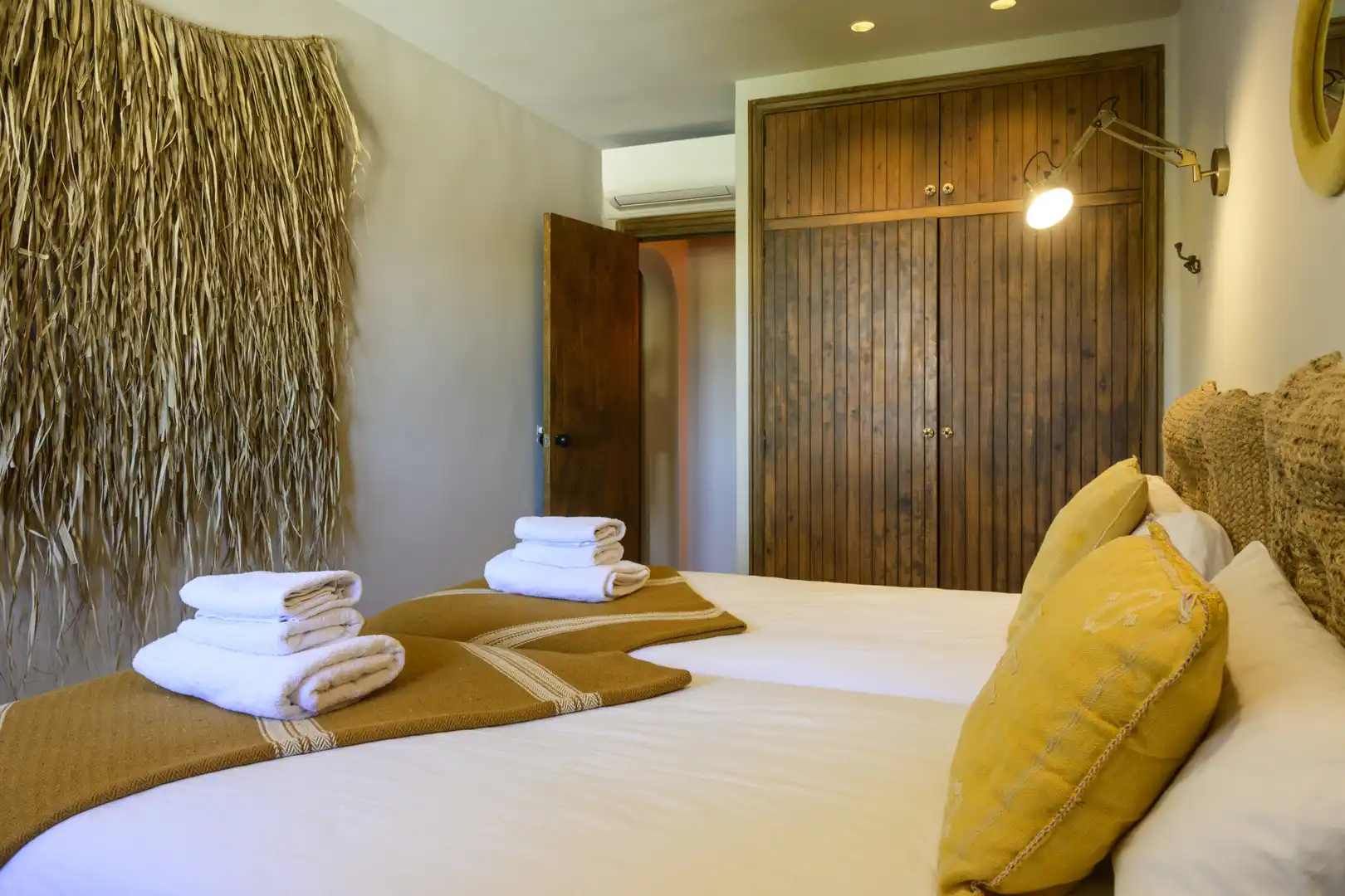 Dormitori de Apartament en venda en Jávea / Xàbia amb Aire condicionat, Terrassa i Piscina