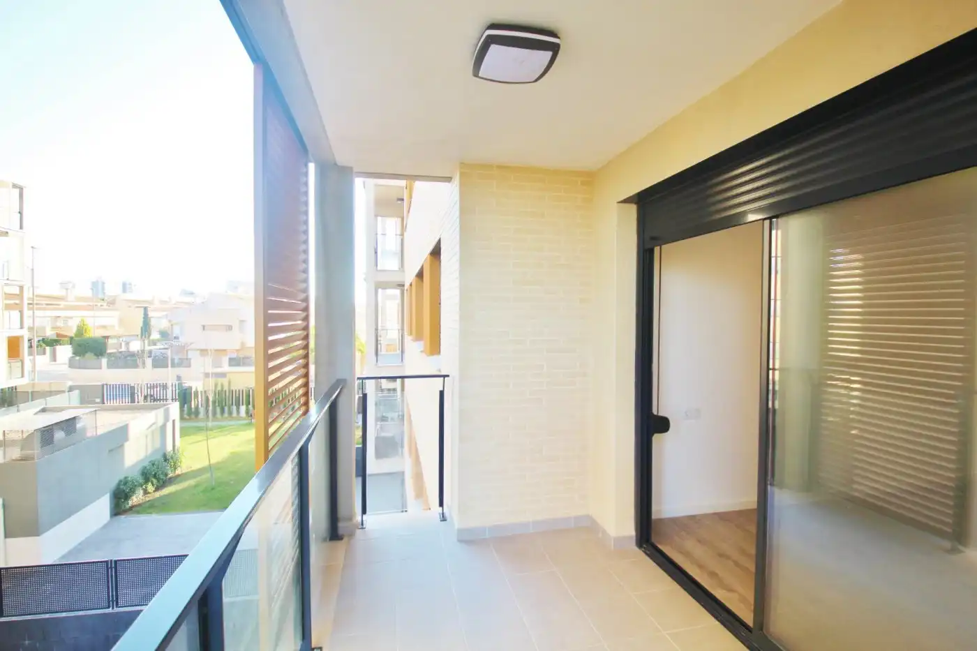 Balcony of Flat for rent in El Campello  with Air Conditioner, Private garden and Terrace