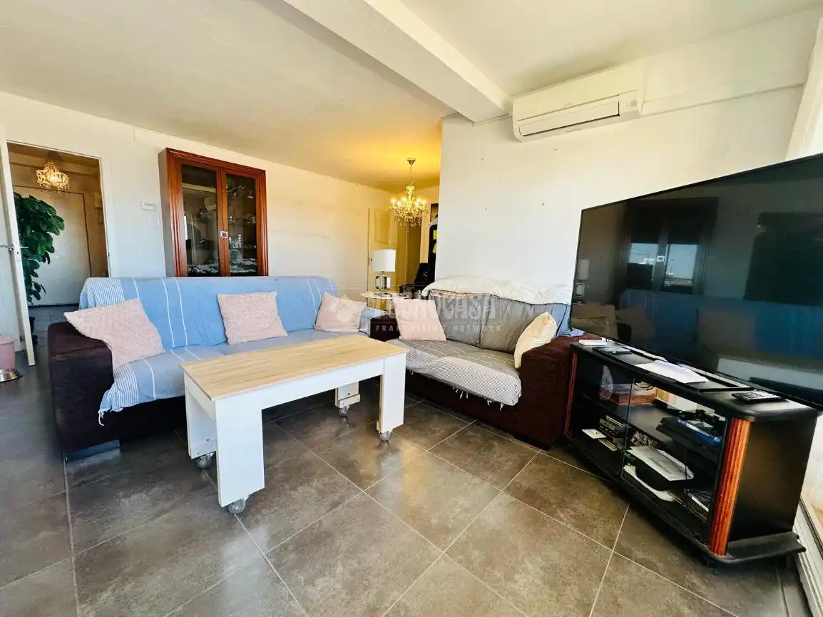 Sala de estar de Piso en venta en Barcelona con Aire acondicionado, Calefacción y Balcón