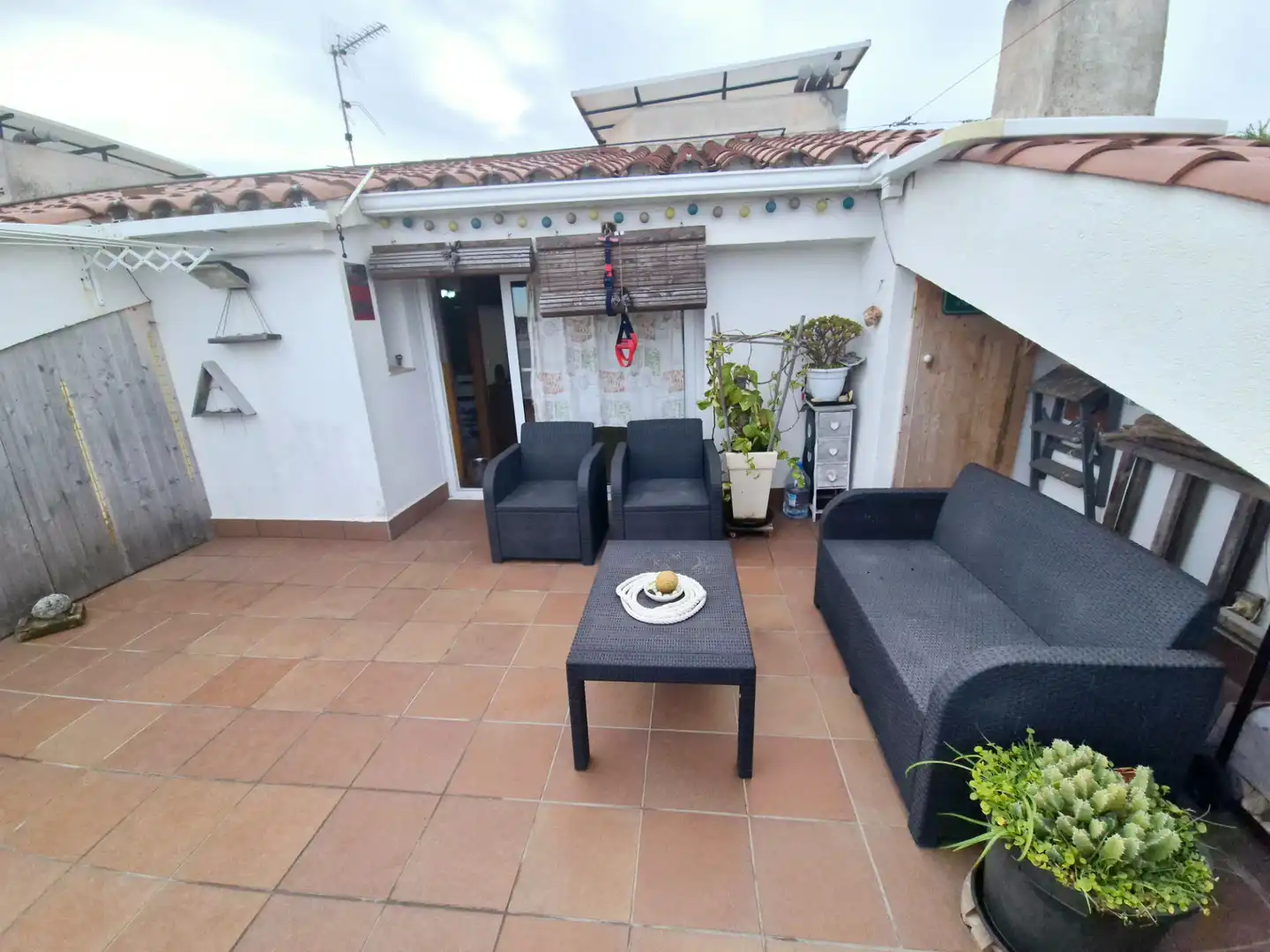 Terraza de Dúplex en venta en Malgrat de Mar con Aire acondicionado, Terraza y Amueblado