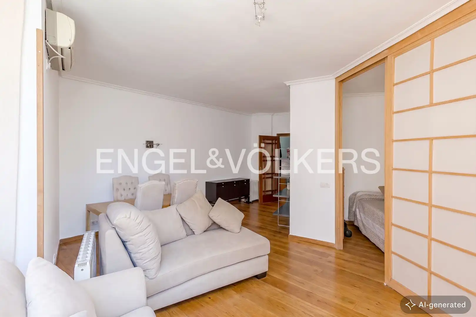 Sala de estar de Piso en venta en Madrid con Aire acondicionado, Calefacción y Parquet