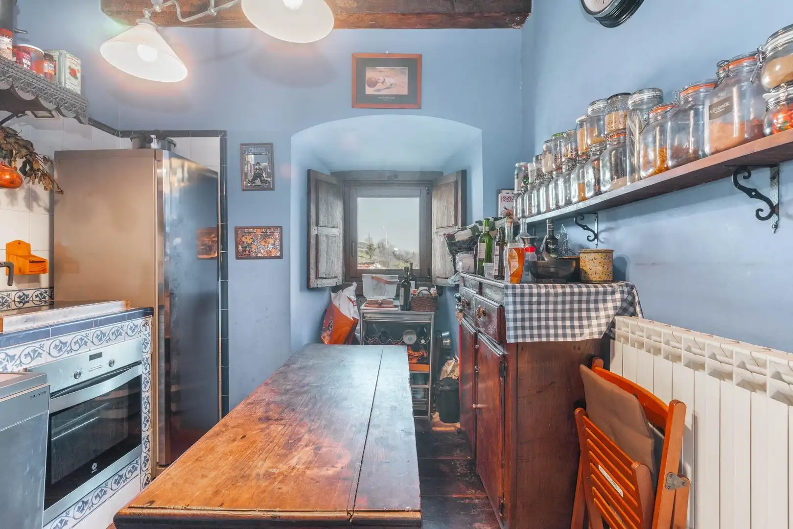 Cocina de Casa o chalet en venta en Proaza con Calefacción, Jardín privado y Terraza