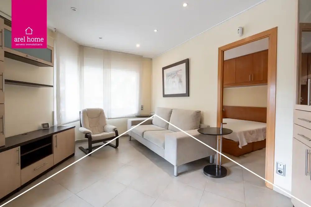 Living room of Flat for sale in Esplugues de Llobregat  with Air Conditioner