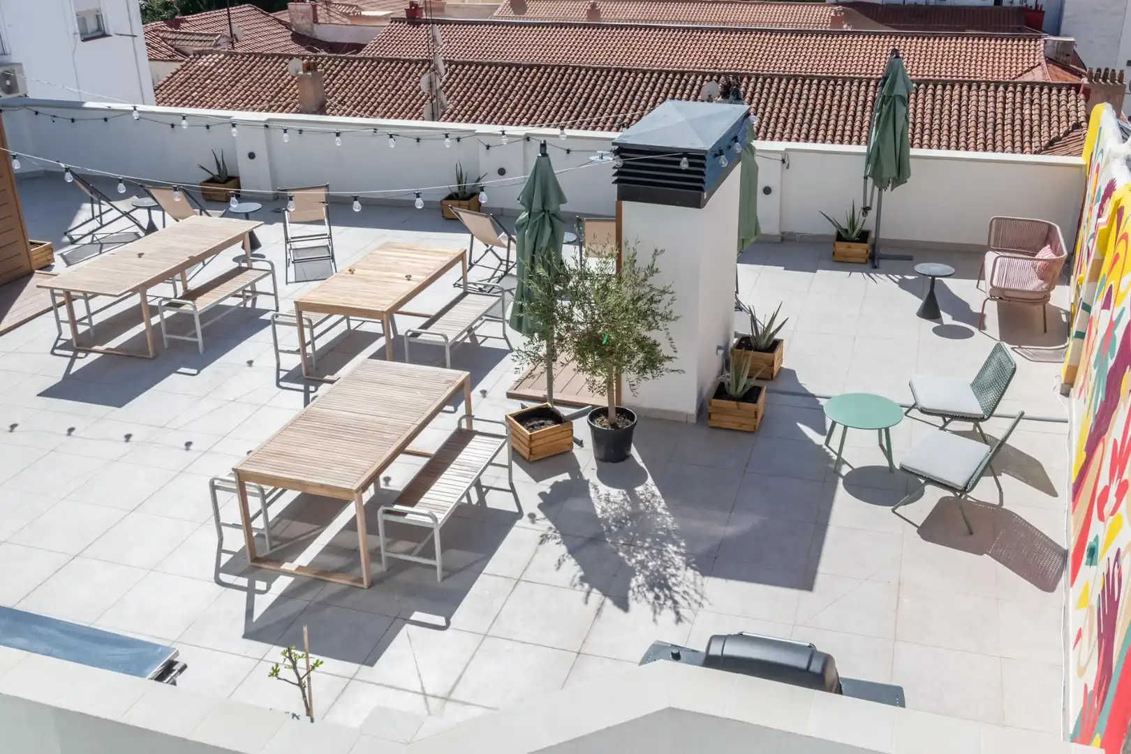 Terrace of Apartments for rent in Madrid  with Air Conditioner, Heating and Terrace