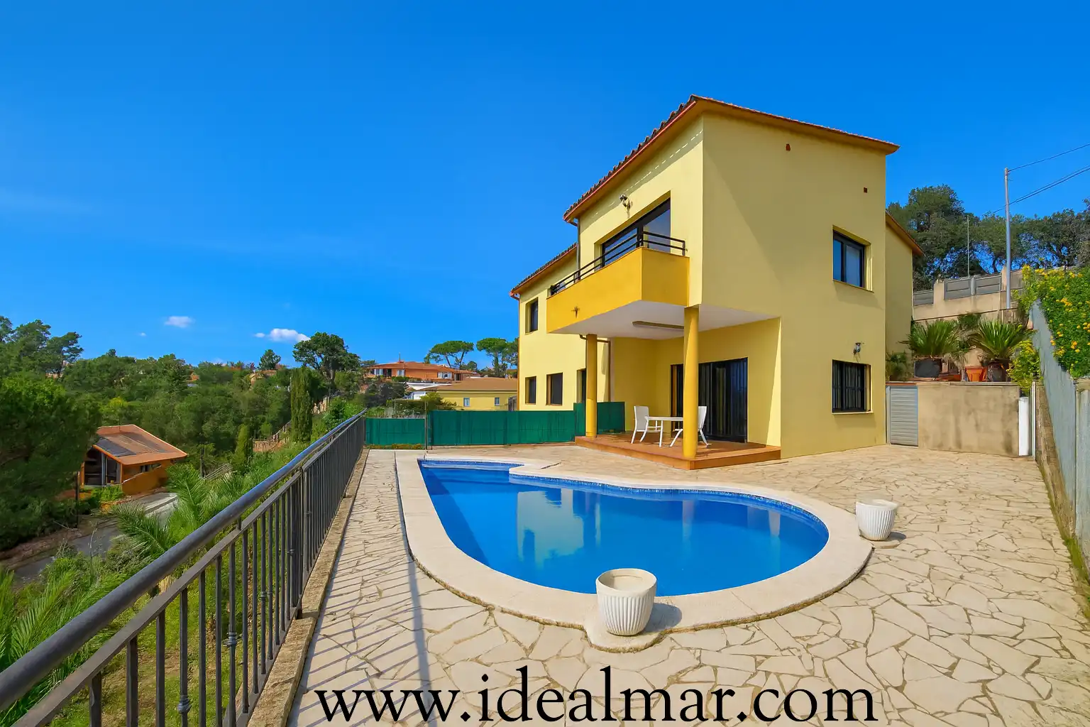 Piscina de Casa o xalet en venda en Lloret de Mar amb Calefacció, Jardí privat i Terrassa
