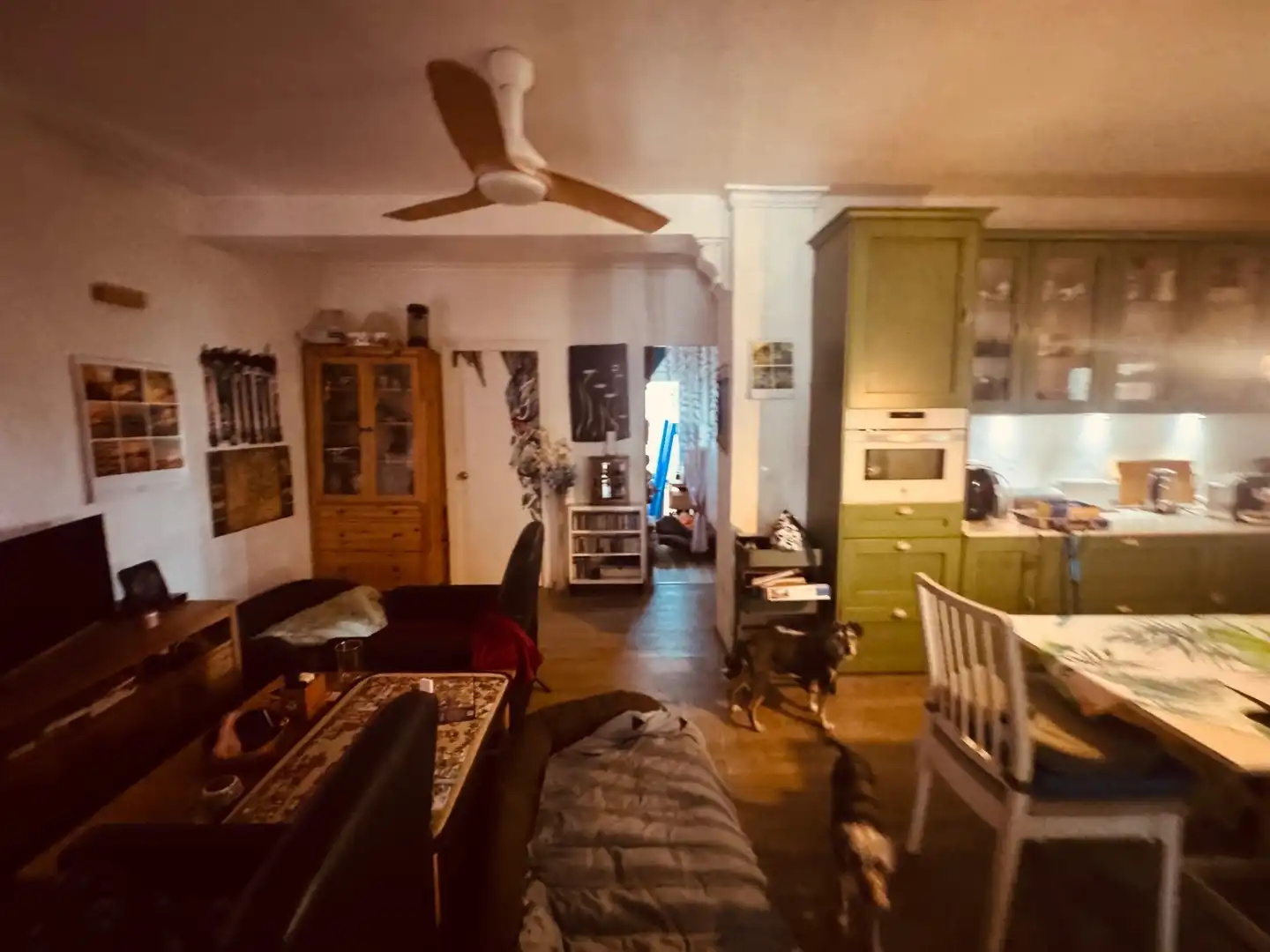 Wohnzimmer von Haus oder Chalet zum Verkauf in Chiclana de la Frontera mit Klimaanlage, Privatgarten und Abstellraum