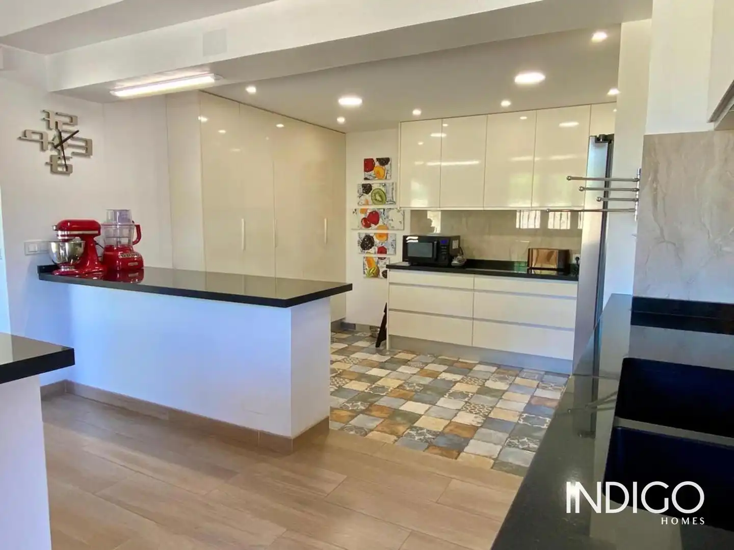 Cocina de Casa o chalet en venta en Mutxamel con Aire acondicionado, Calefacción y Terraza