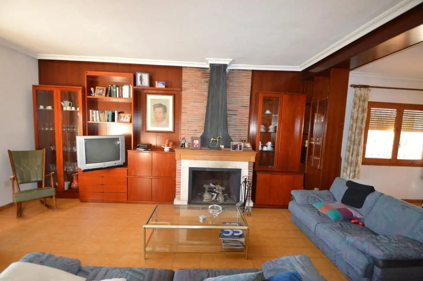 Sala de estar de Casa o chalet en venta en Benicarló con Aire acondicionado, Calefacción y Jardín privado