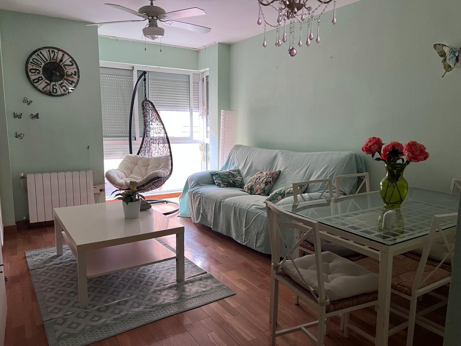 Living room of Flat for sale in  Murcia Capital  with Air Conditioner, Heating and Storage room