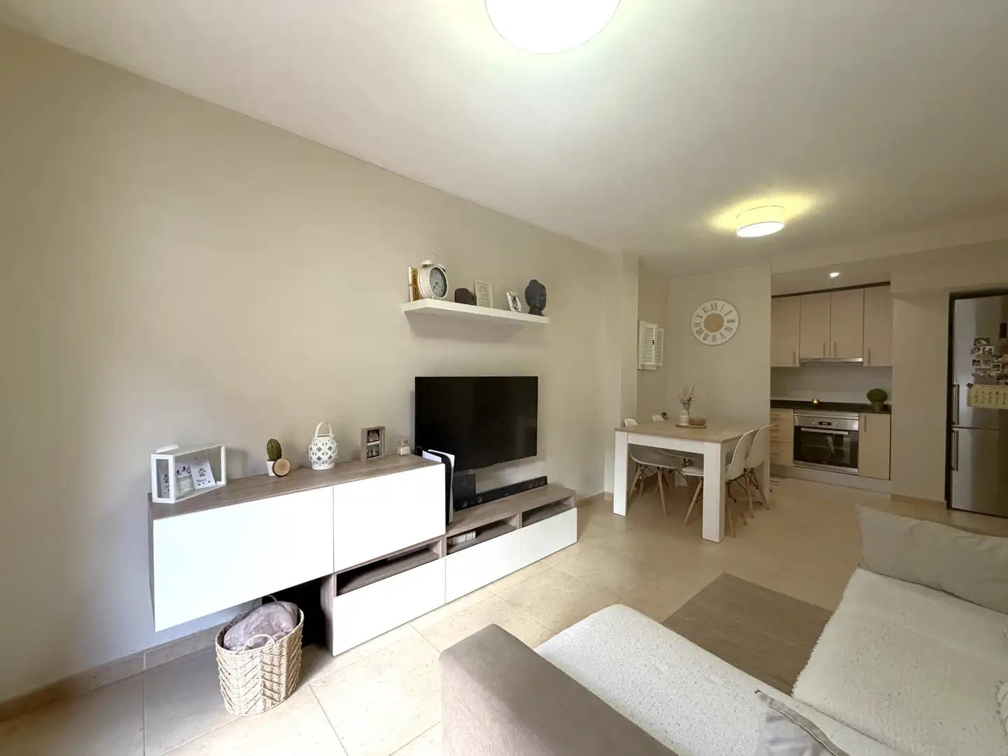 Sala de estar de Piso en venta en Rubí con Aire acondicionado, Calefacción y Terraza