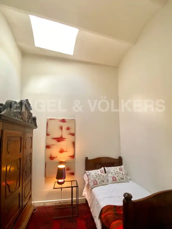 Wohnung zur Miete in Barcelona mit Klimaanlage, Heizung und Privatgarten